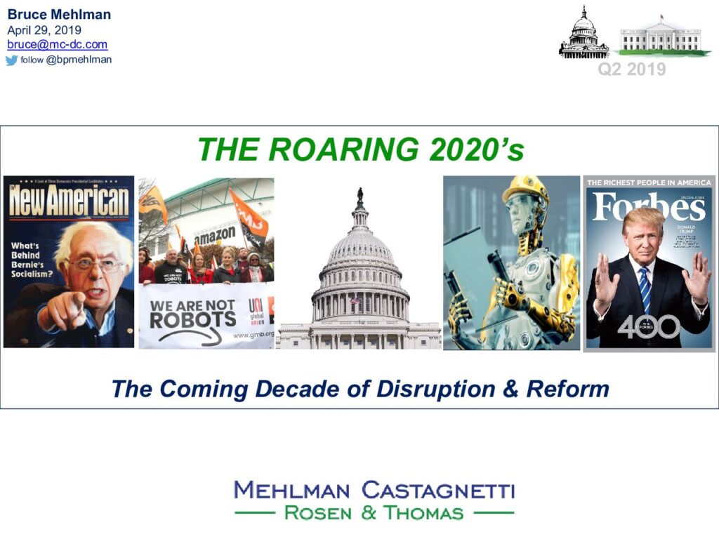 'The Roaring 2020's: The Coming Decade of Disruption and Reform' Infographic Thumbnail